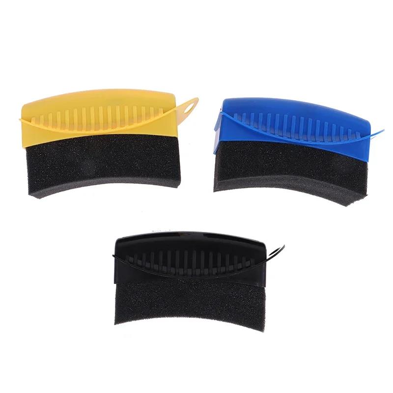 Car Detailing Brush - 蓋オプション PP 車ホイール研磨ワックスがけスポンジブラシ洗浄クリーニングタイヤ輪郭ドレッシングアプリケーターパッド詳細アクセサリー