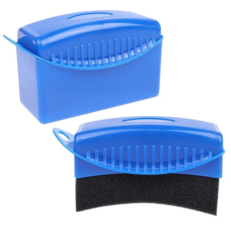 Car Detailing Brush - 車のホイールスポンジブラシ (蓋付きまたは蓋なし) - タイヤ輪郭クリーナー&ドレッシングアプリケーター、ワックスがけ研磨パッド ディテールアクセサリー