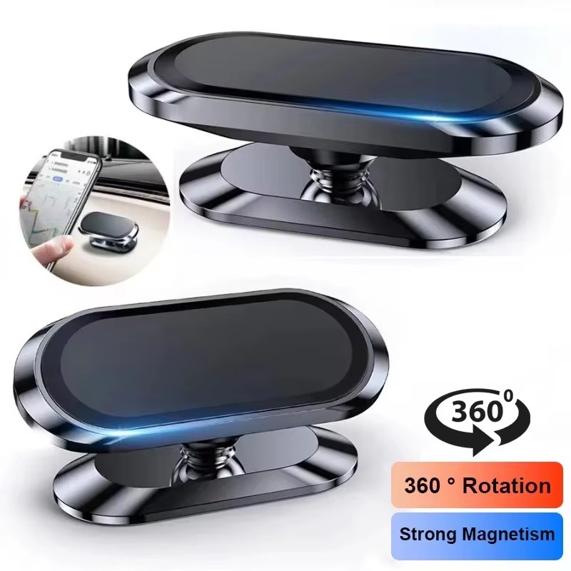 Car Accessories Xiaomi - 360 ° マグネット式車載スマホホルダー 磁石 スマートフォン 携帯スタンド