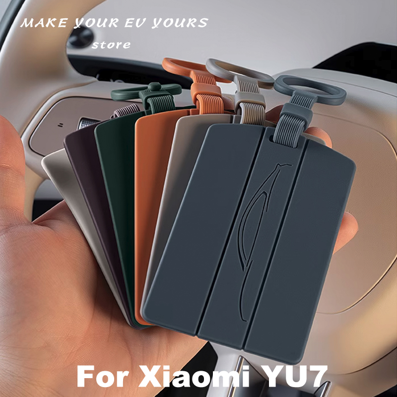 Car Accessories Xiaomi - Xiaomi YU7 2025 2026 シリコンキーカードカバーキーカードホルダープロテクターケースカーアクセサリー