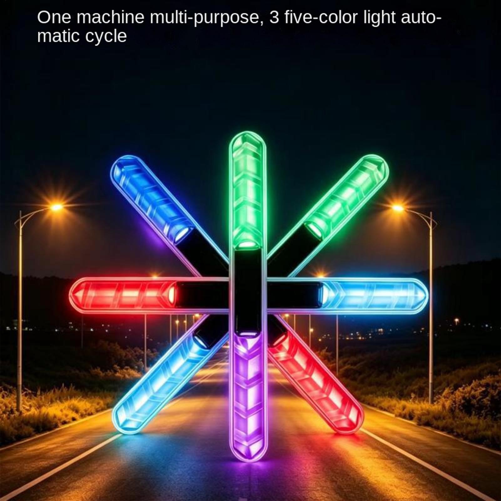 Car Accessories Light - ワイヤレスLEDウェルカム警告灯、車両ドア安全信号灯、SUVトラックや自動車装飾用の多機能アクセサリー