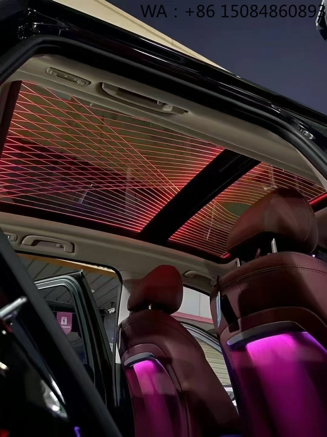 Car Accessories Light - シンフォニーアンビエントライト星空フィルムキット 車内ルーフ装飾アクセサリー X6 G06用