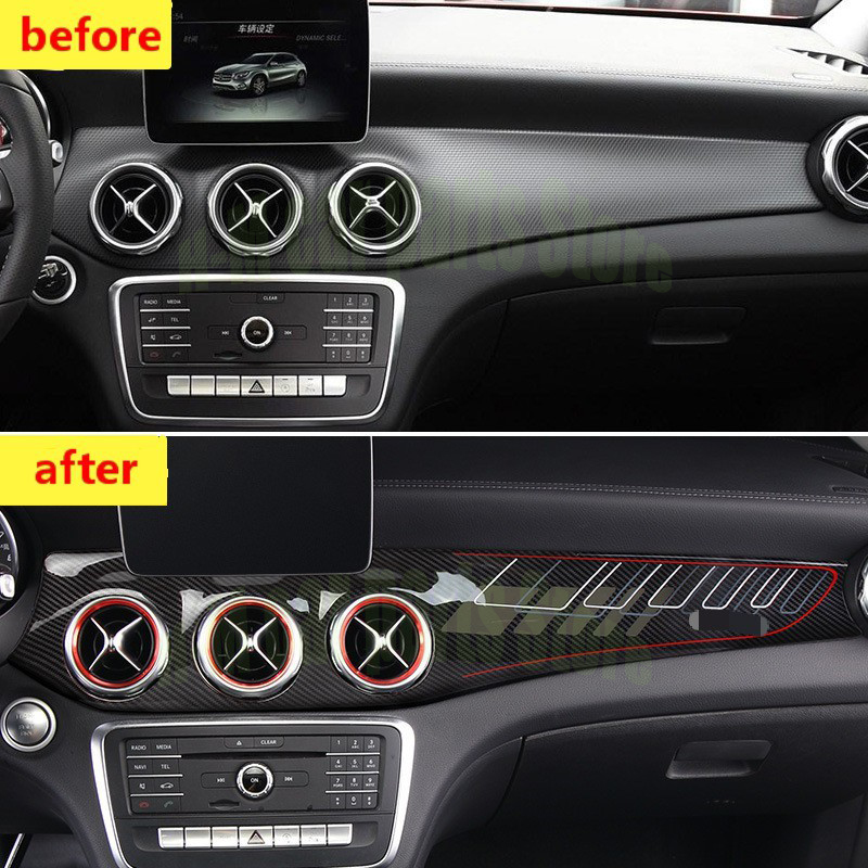 Car Accessories Low Price - カーボンファイバーカーパネル,車両付属品,メルセデス,ベンツ,gla,Claクラス,c117,W1172012-18用