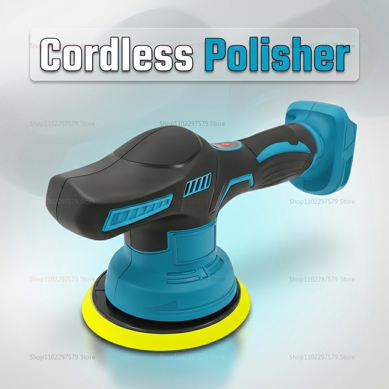 Car Detailing Brush - ワイヤレス18V電動カーポリッシャー回転式バフ研磨機、ワックスがけ、研磨、シーリング、艶出し、自動車ディテーリングツール用