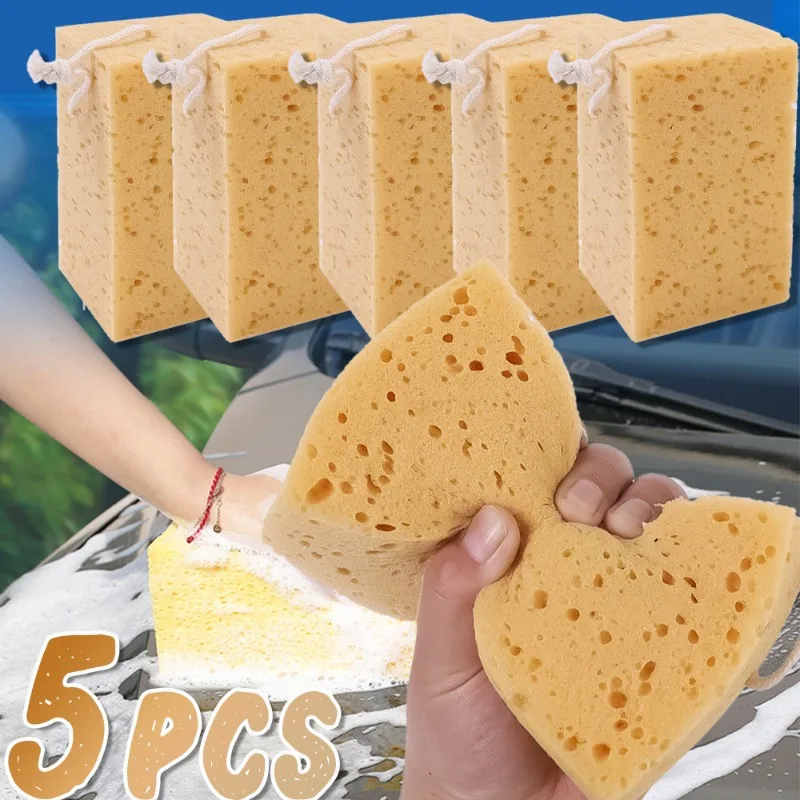 Car Detailing Brush - 洗車スポンジ大ハニカムスポンジブラシダスティングディテール洗濯スポンジ車のクリーニングツールオートバイカーアクセサリー