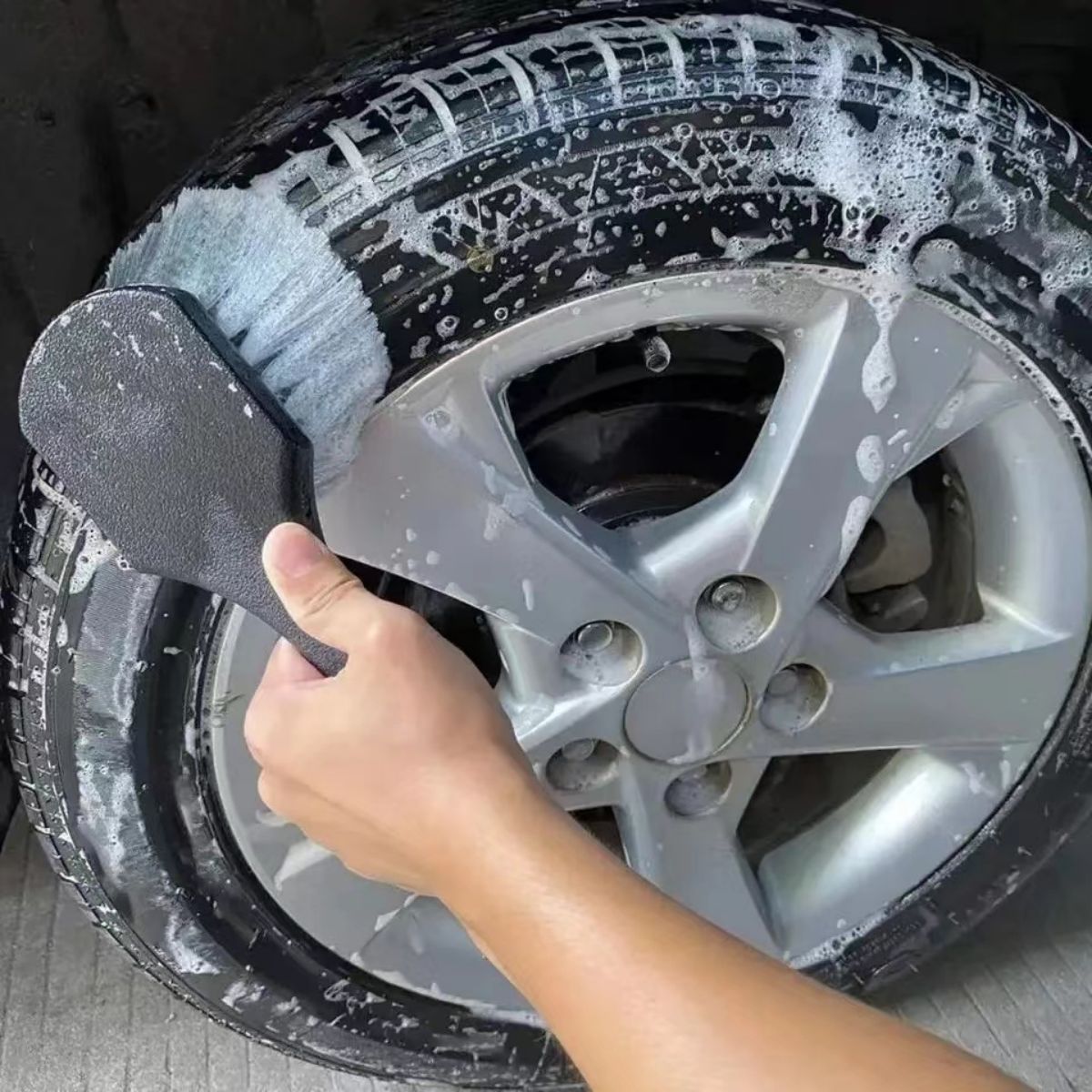 車のホイールクリーニングブラシ ディテールブラシ ショートハ - Car Detailing Brush のレビューと価格