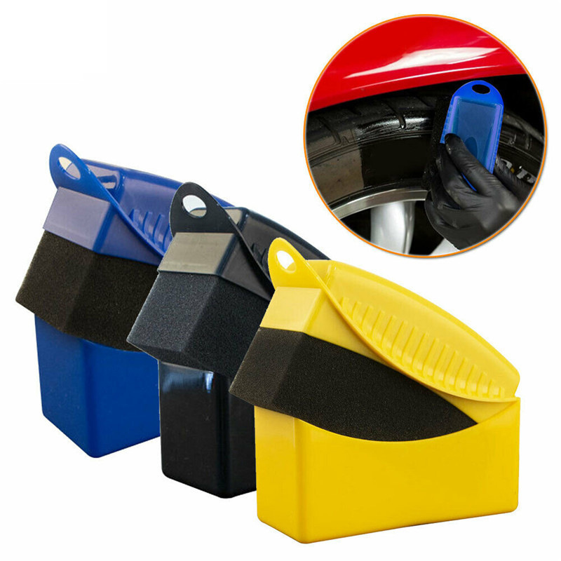 車のホイール研磨ワックスがけスポンジブラシプラスチック洗浄ク - Car Detailing Brush のレビューと価格