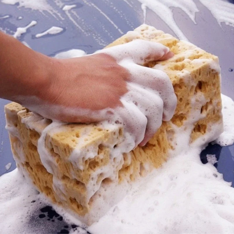 洗車スポンジ大型ハニカムスポンジブラシダスティングディテール - Car Detailing Brush のレビューと価格