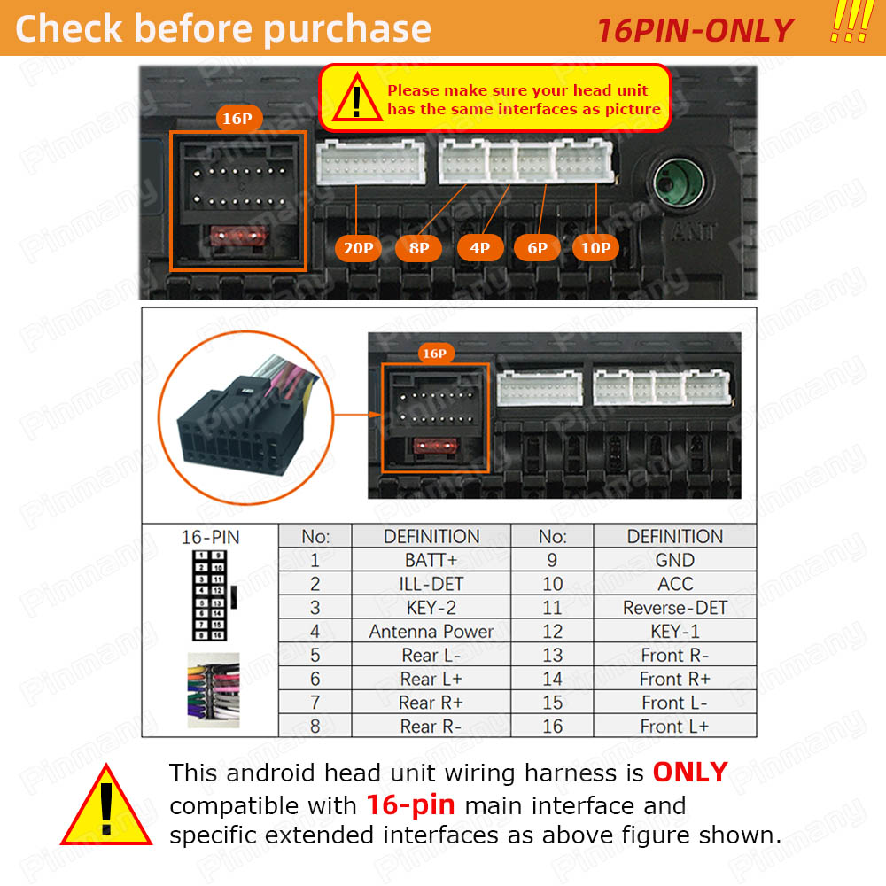 Androidカーラジオ,Mac11ステレオオーディオケーブ - Car Accessories Xuv 300 のレビューと価格