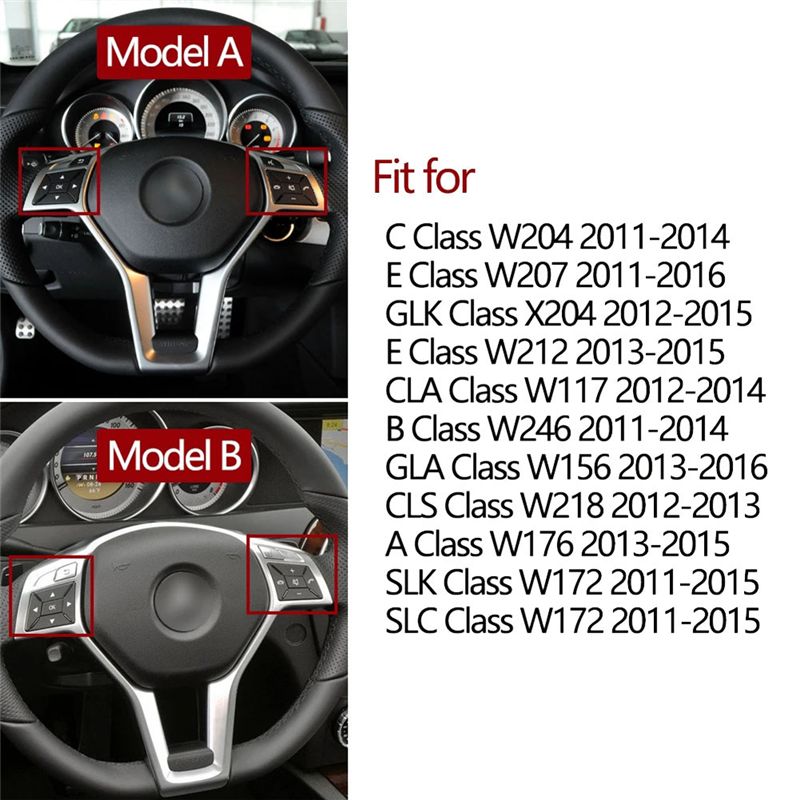 A65P-車のステアリングホイールボタンカバーメニューコント - Steering Wheel Cover のレビューと価格