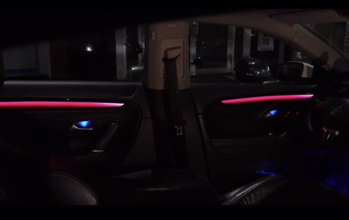 海外版車内シンフォニーアトモスフィアライトパネル改造装飾アク - Car Accessories Light のレビューと価格