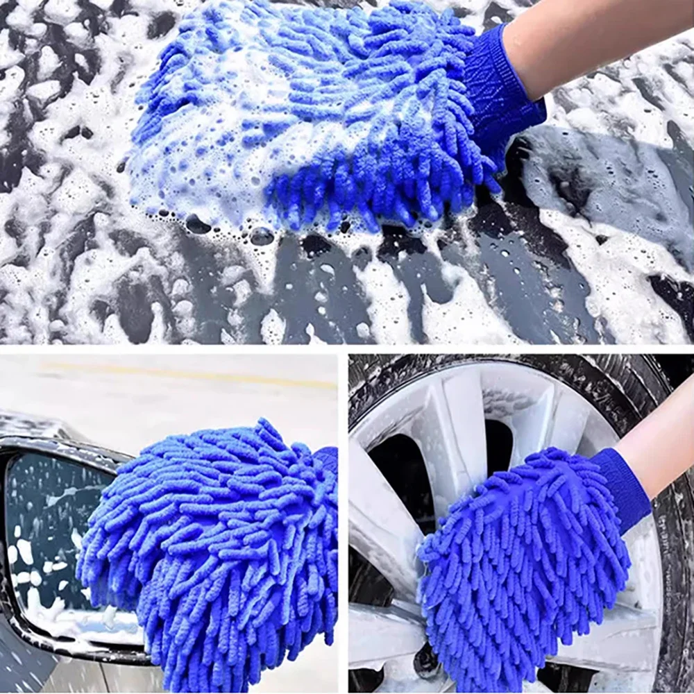 1/2 個洗車グローブコーラルミットソフト傷防止洗車用多機能 - Car Detailing Brush のレビューと価格