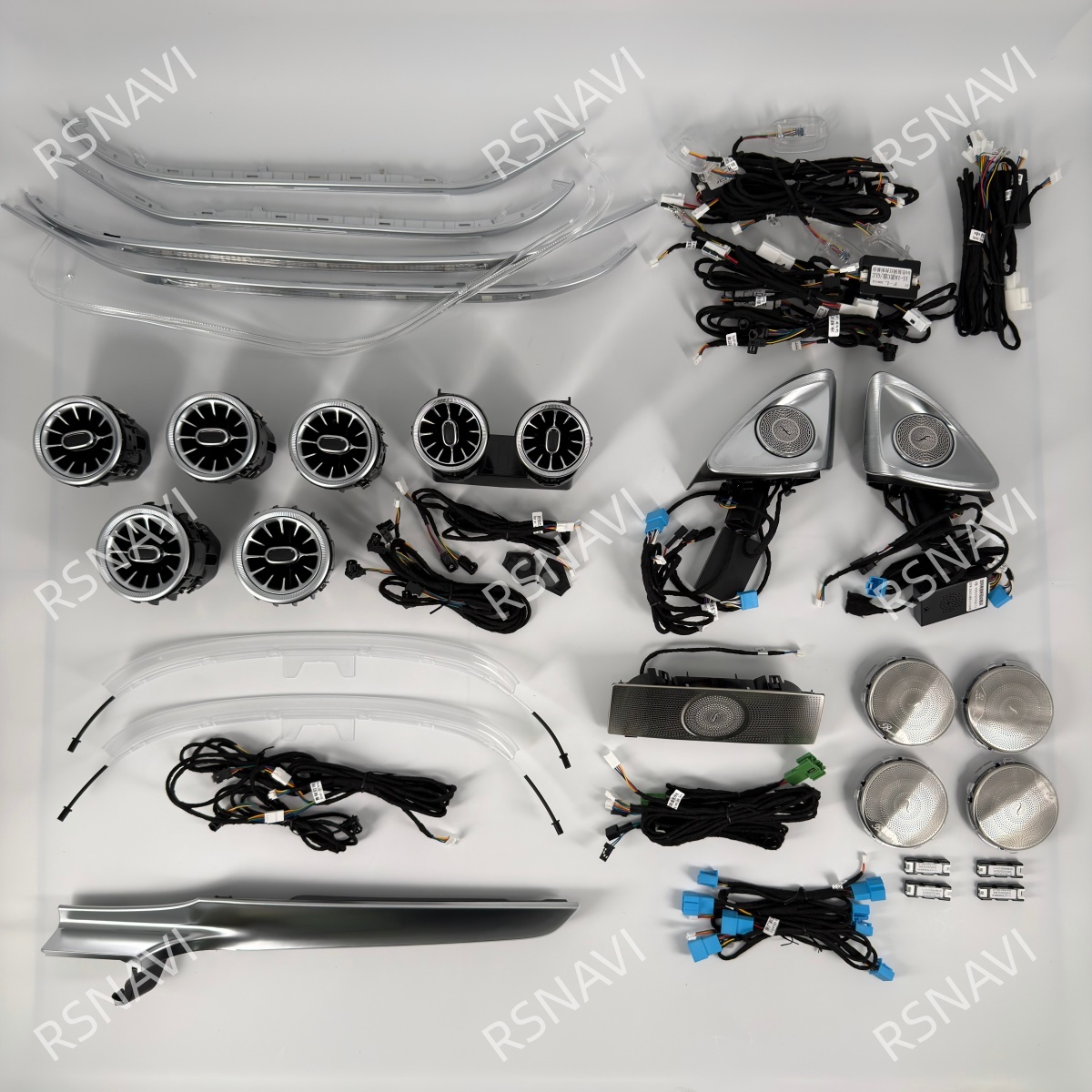 ベンツCクラスW206 2022-2026用 64色LEDア - Car Accessories Light のレビューと価格