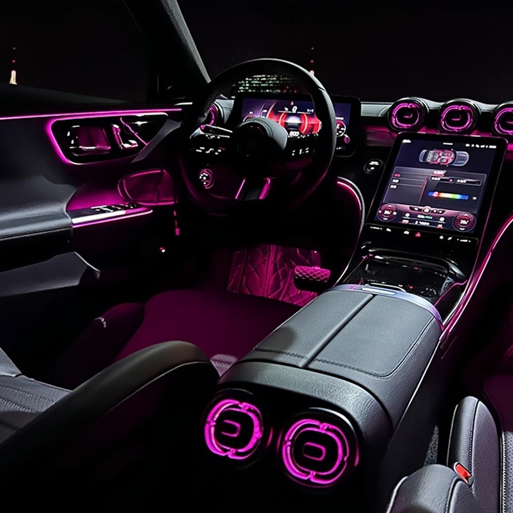ベンツCクラスW206 2022-2026用 64色LEDア - Car Accessories Light のレビューと価格