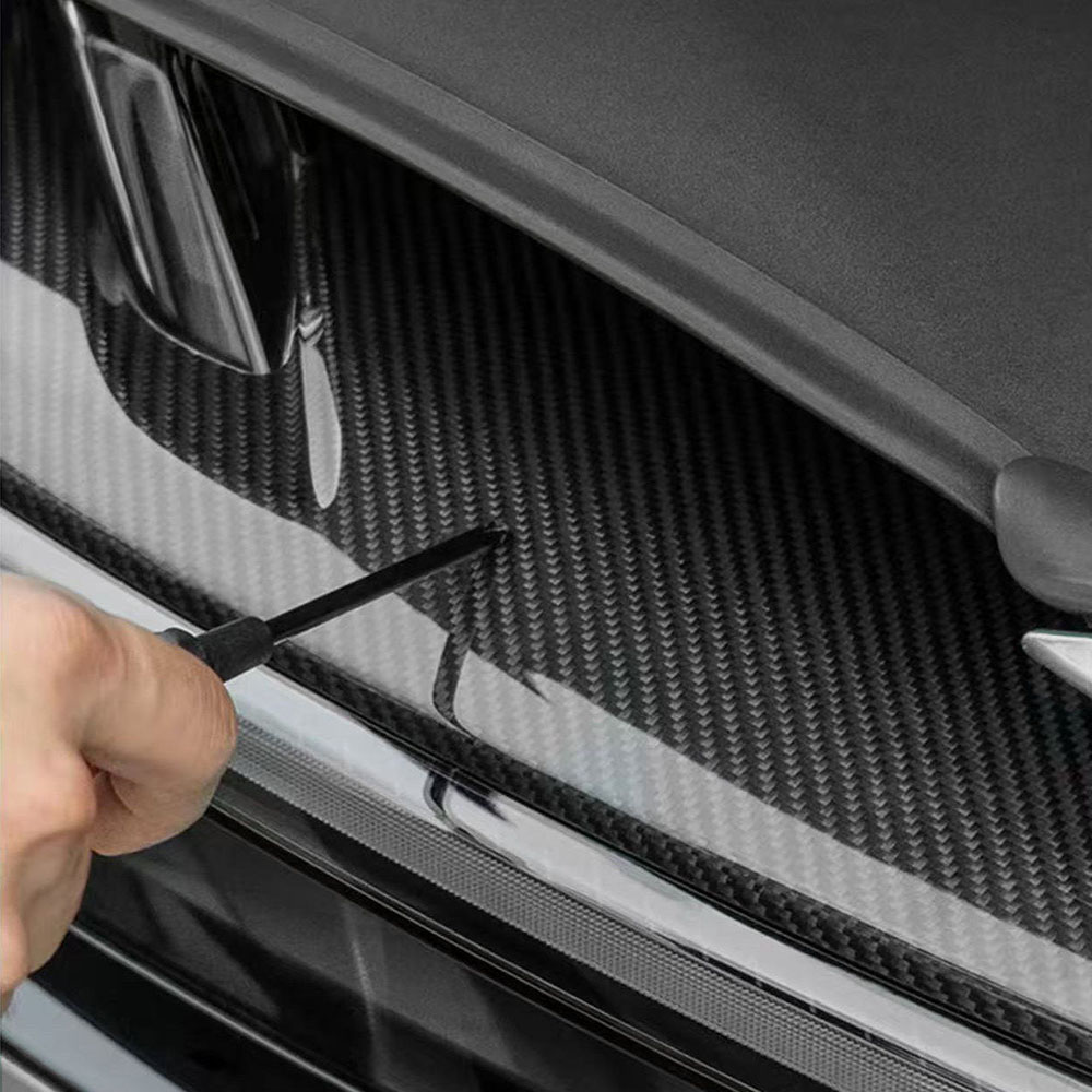 2個入り カーボンファイバーパターン ランプアイブロウ装飾カ - Car Accessories Xiaomi のレビューと価格