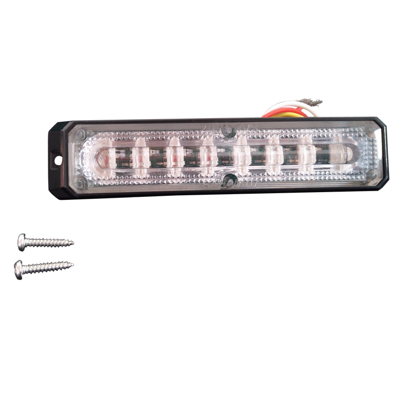 12Vフラッシュ交通警告アンバーカーグリルライト緊急車両アク - Car Accessories Light のレビューと価格